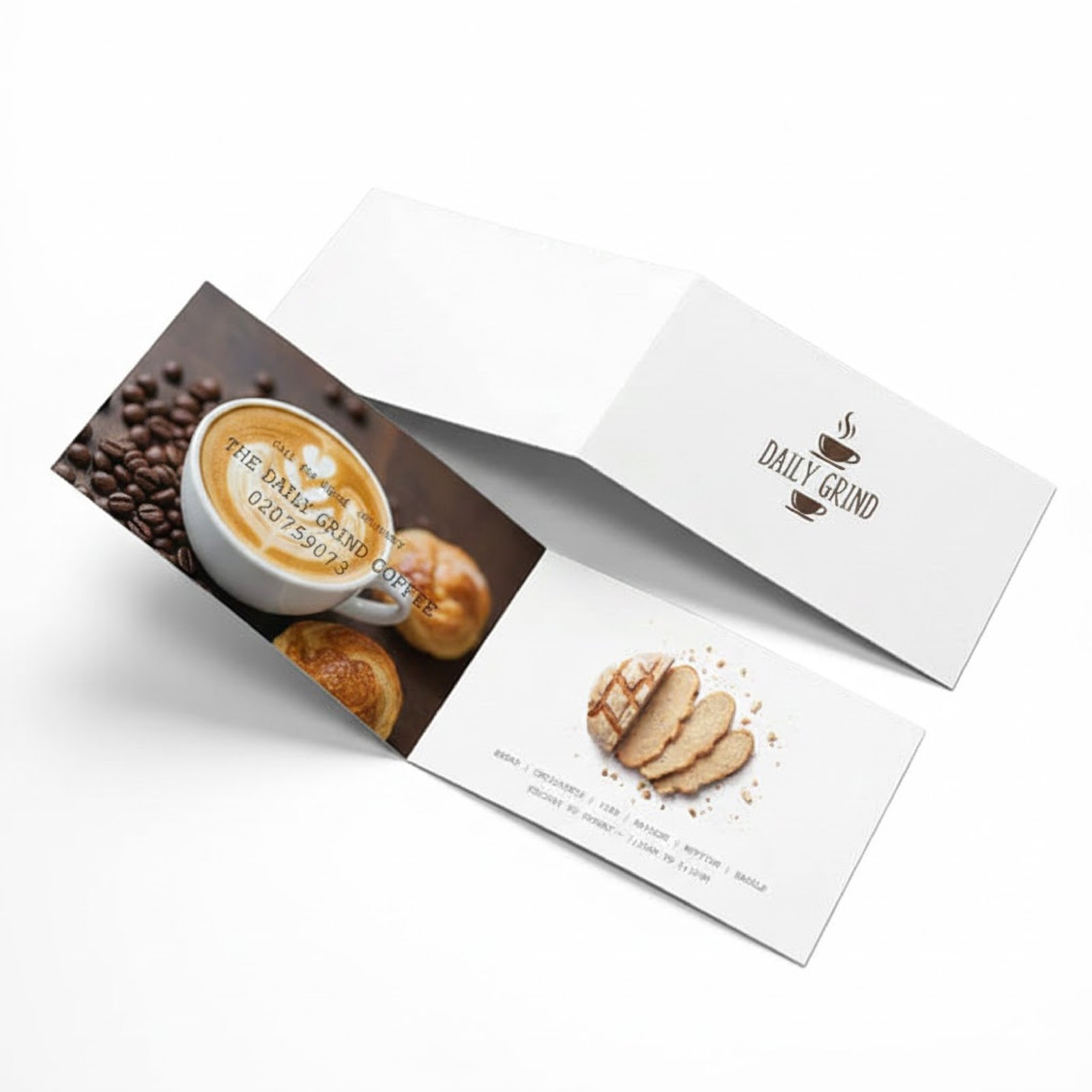 Custom Folded Card Printing Abu Dhabi Dubai and UAE